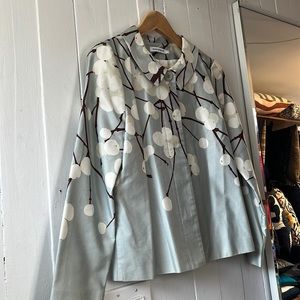 Marimekko, silver grayish blue. Size 34.